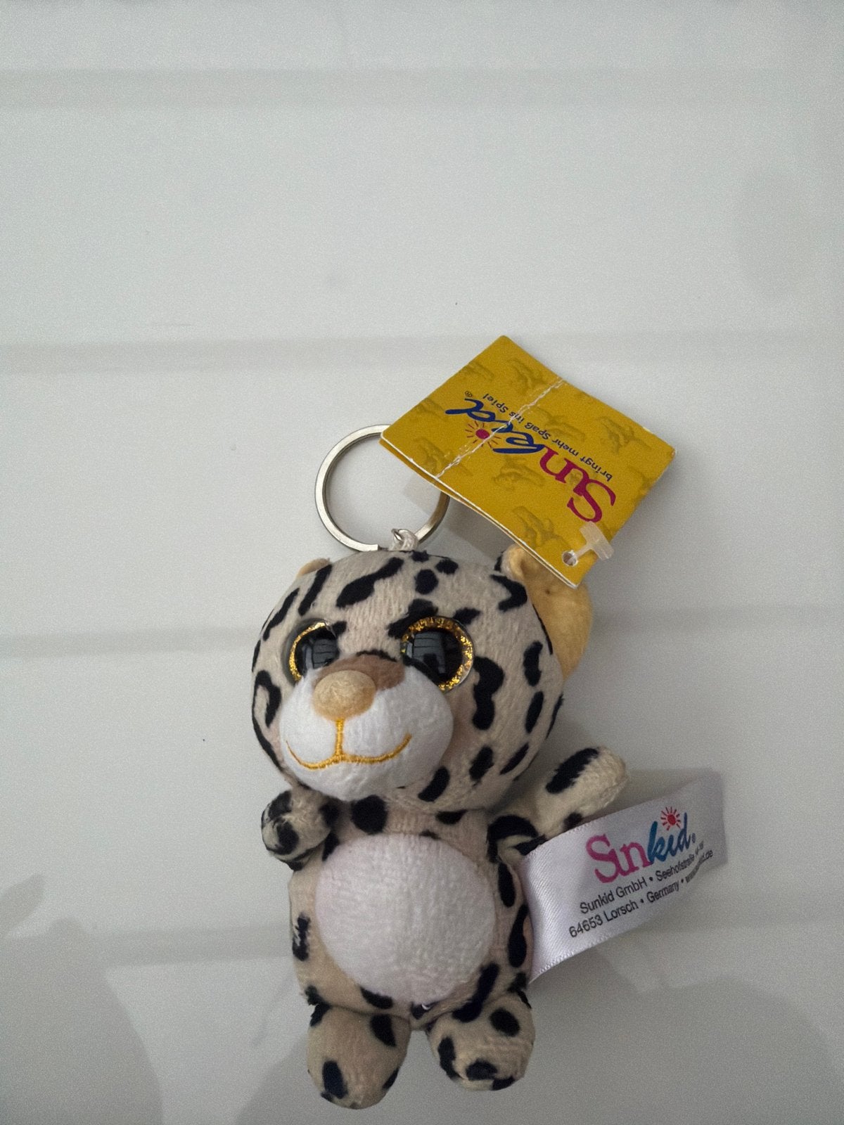 Sunkid Luipaard Sleutelhanger Knuffel - Nieuw met label, Overige merken, Overige karakters, Overige typen, Nieuw