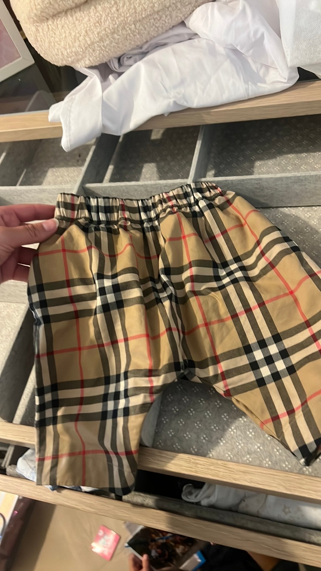 Originele baby broekje, Ophalen of Verzenden, Zo goed als nieuw, Overige maten, Zwart