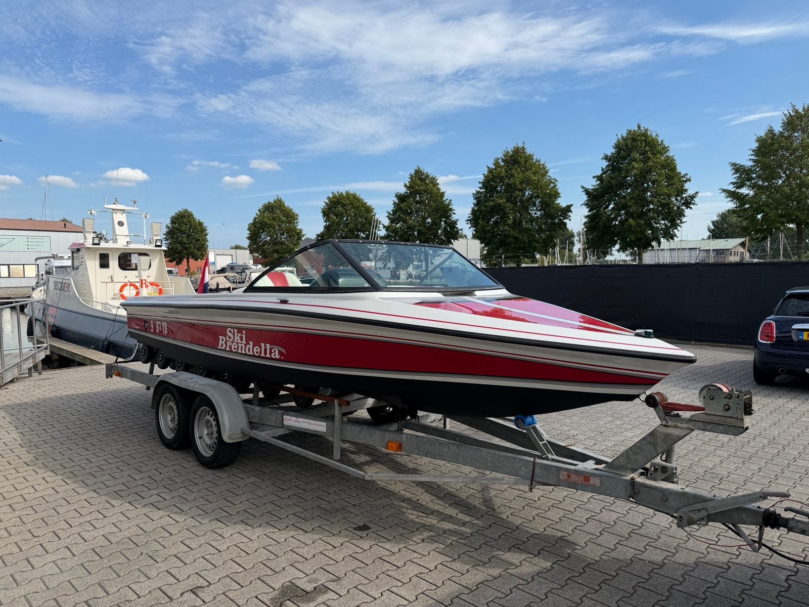 Ski Brendella v8 Pro Comp - Perfect voor watersport!, Watersport en Boten, Ophalen, Overige merken, Binnenboordmotor, Tot 1.00 meter