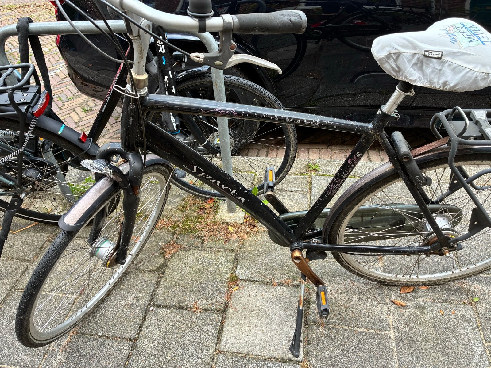Sparta herenfiets - Gebruikt, Fietsen en Brommers, Fietsen | Dames | Damesfietsen, Ophalen, Sparta, Velgrem, Versnellingen