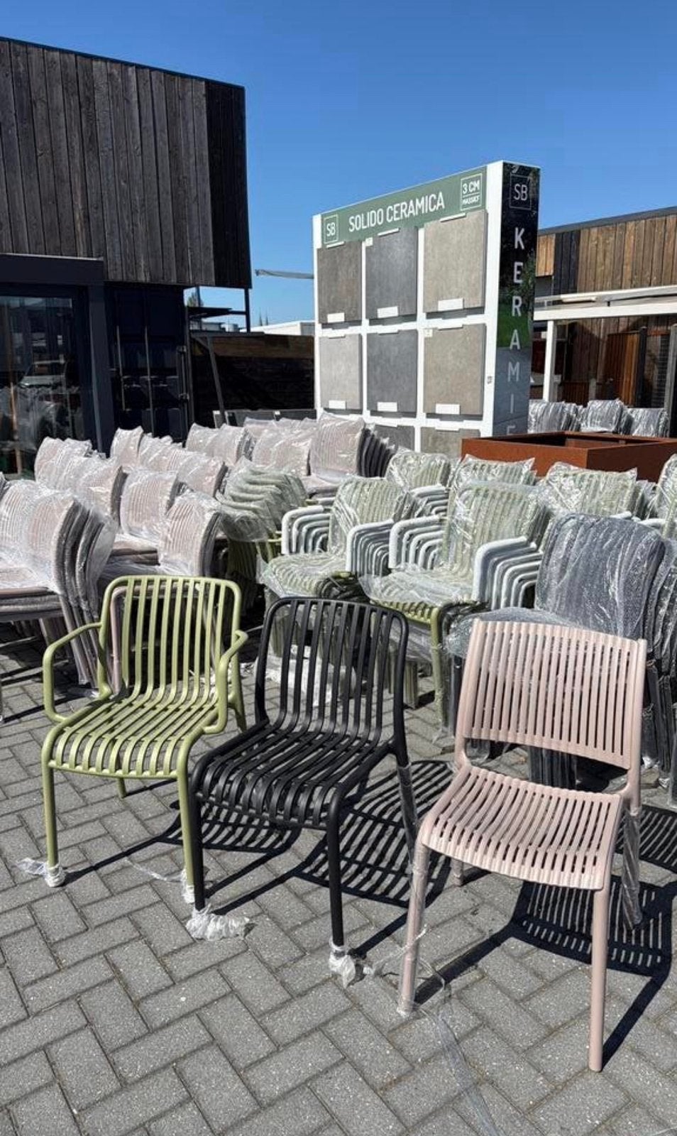 Tuinstoelen mega actie €25 per stoel, Tuin en Terras, Tuinstoelen, Ophalen, Nieuw, Kunststof