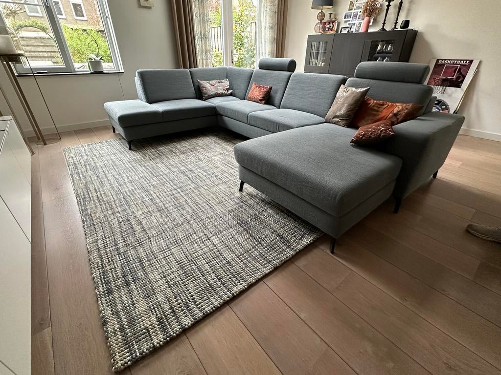 De Munk Carpets Geknoopt Vlak Tapijt 218x295 cm, Huis en Inrichting, Stoffering | Tapijten en Kleden, Gebruikt, 200 cm of meer