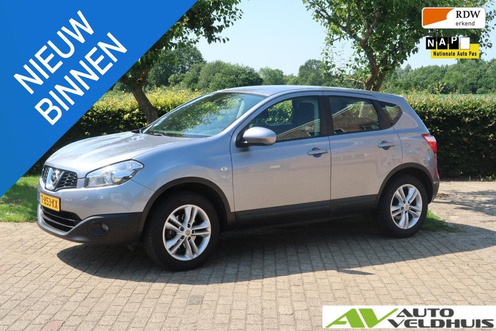 Nissan Qashqai 1.6 Acenta, Auto's, Voorwielaandrijving, Euro 5, Stof, Gebruikt