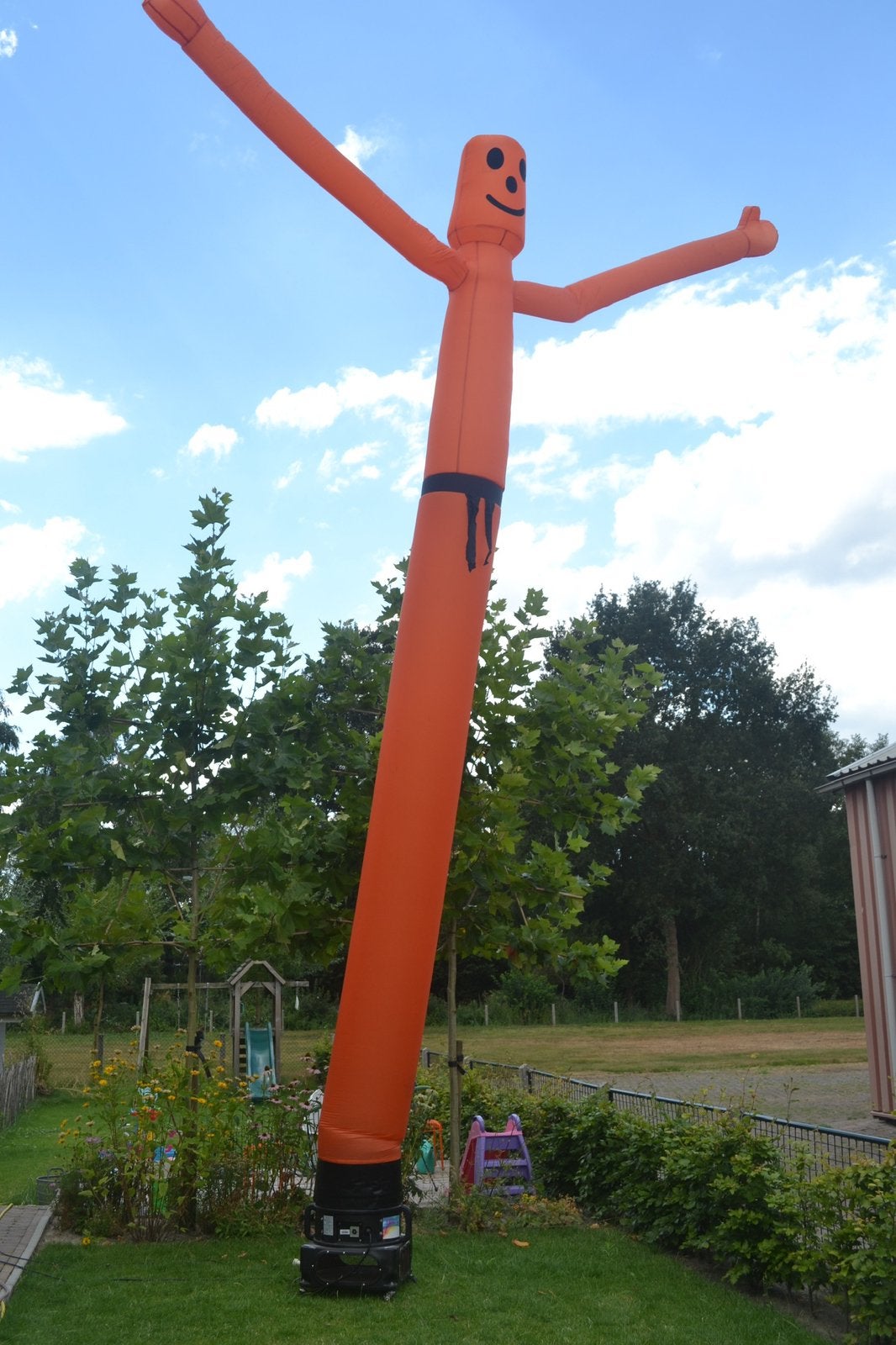 Oranje of rood wit blauwe skydancer of oranje WK mascotte, Ophalen of Verzenden, Zo goed als nieuw, Oranje of Koningsdag