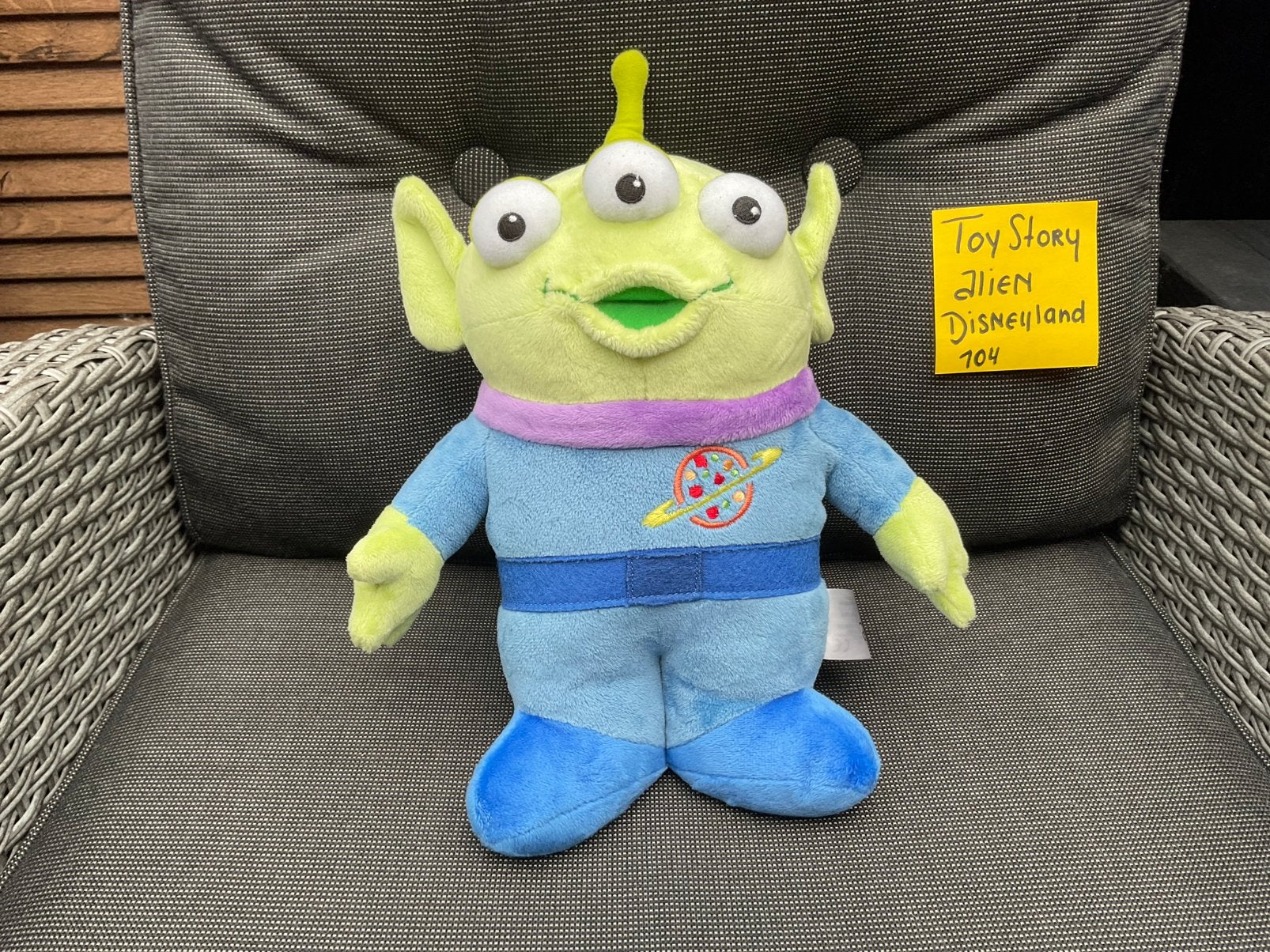 Nieuwe zgan Disneyland Parijs Toy Story ALIEN knuffel, Ophalen, Overige figuren, Nieuw, Knuffel