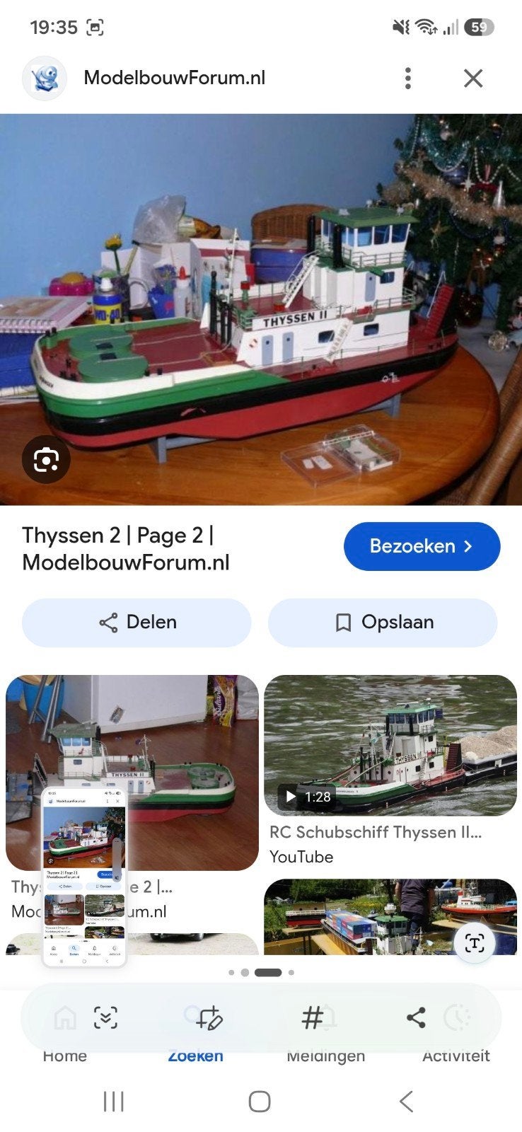 GEZOCHT THIJSSEN 2 MET DUWBAK, Ophalen