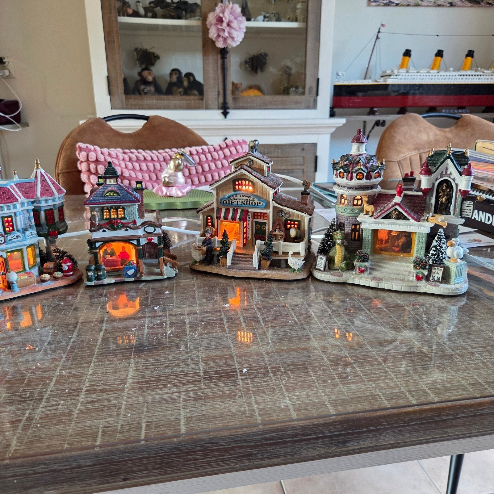 compleet kerstdorp, Ophalen, Gebruikt