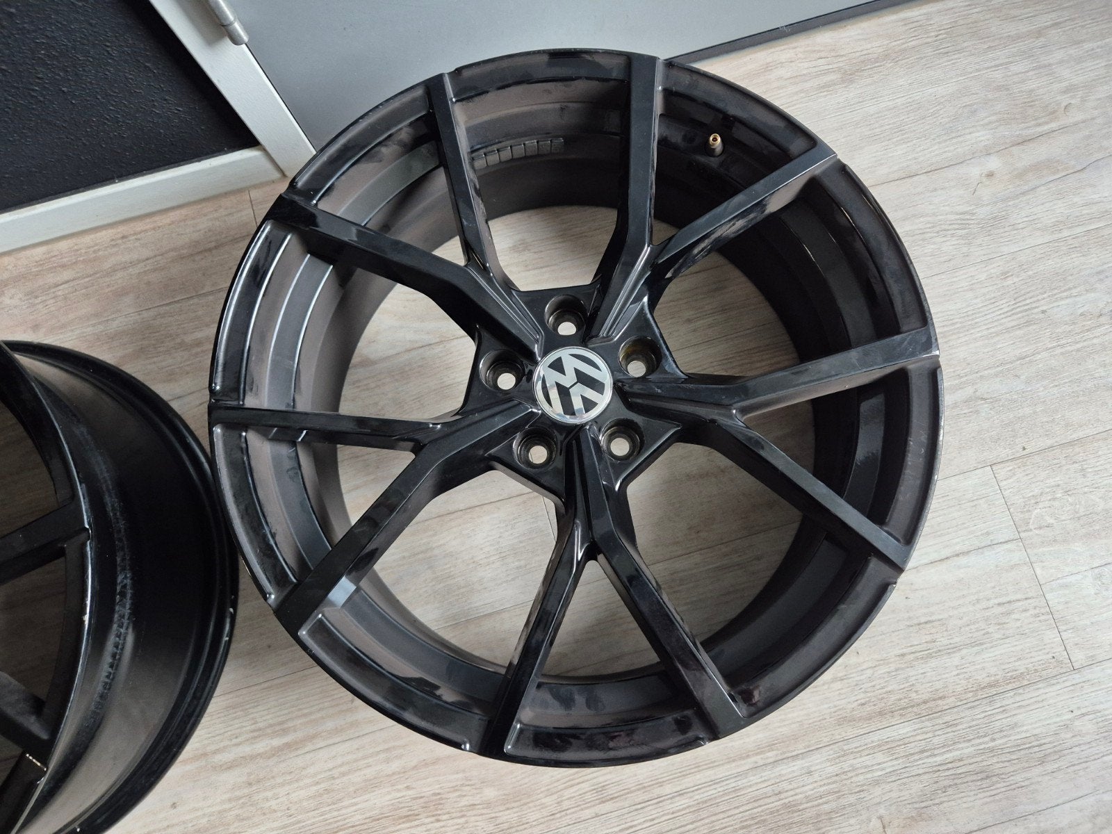 VW Golf 8R GTI GTE Estoril look velgen 19 inch 5x112, Gebruikt, Velg(en), 235 mm, Zomerbanden