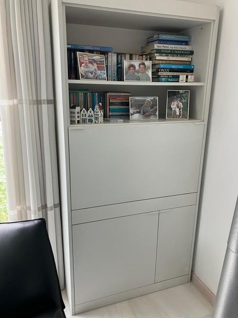 Pastoe L1 kast hoog, Ophalen, Gebruikt, 50 tot 100 cm, Kubistische