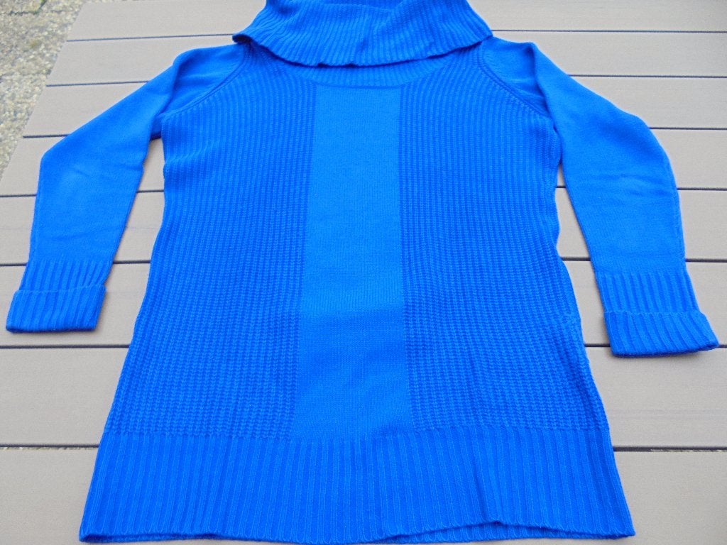 Blauwe trui LIV, Blauw, Maat 46/48 (XL) of groter, Ophalen of Verzenden, Gedragen