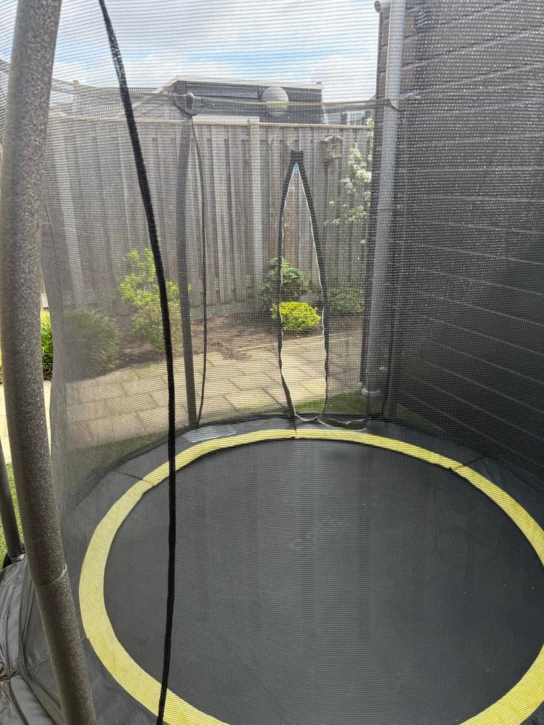 Salta trampoline met veiligheidsnet (net in goed staat), Ophalen, Zo goed als nieuw