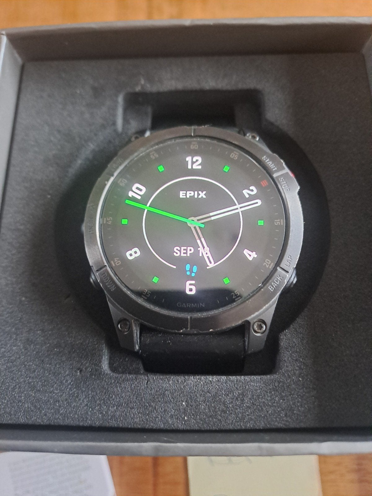 garmin epix genn2, Ophalen of Verzenden, Zo goed als nieuw, Zwart, Android