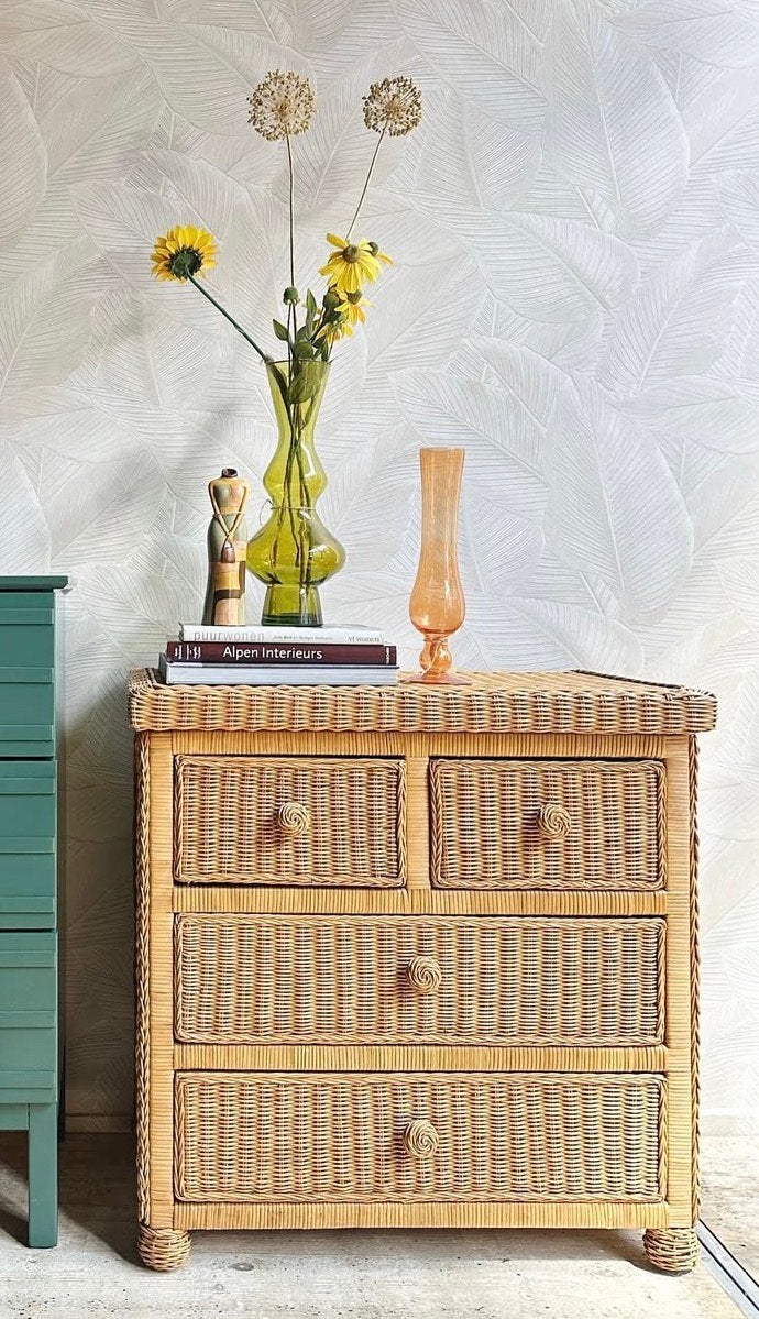 Rotan ladekast, Huis en Inrichting, Ophalen, Pand 96, Koestraat 96, Info@pand96.nl