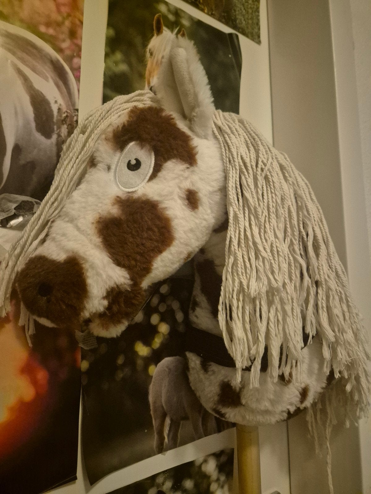 hobbyhorse,hoofdstel inclusief beschermhoes en deken., Ophalen of Verzenden, Zo goed als nieuw, Recreatie