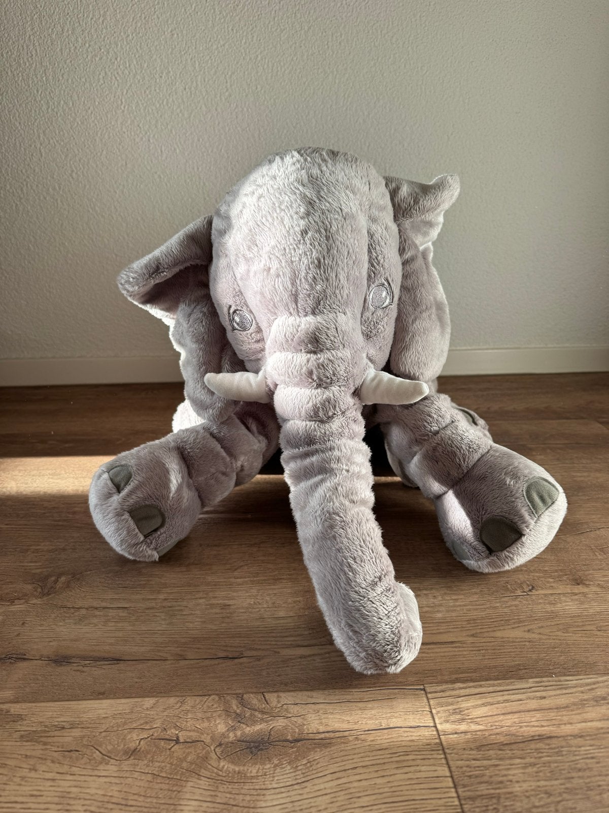 Grote zachte olifant knuffel - IKEA, Ophalen, Overige merken, Overige karakters, Grijs