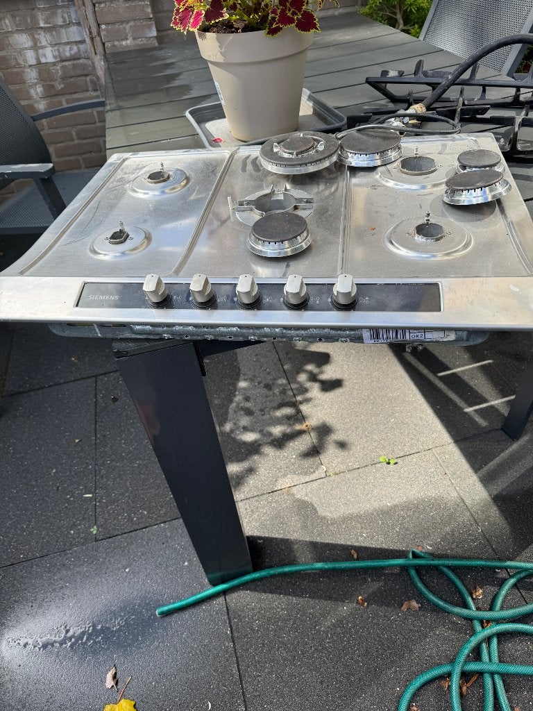 Gasfornuis plaat, Witgoed en Apparatuur, Minder dan 85 cm, Ophalen of Verzenden, Zo goed als nieuw, Energieklasse A of zuiniger