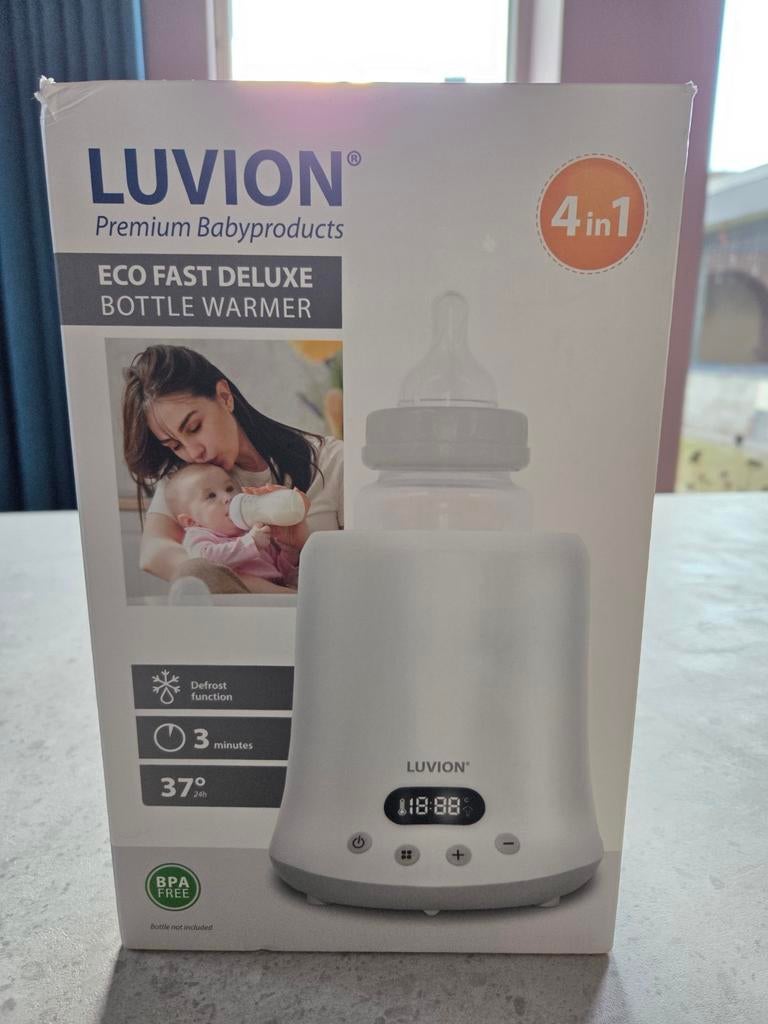 Luvion Eco Fast Deluxe flessenwarmer, Ophalen