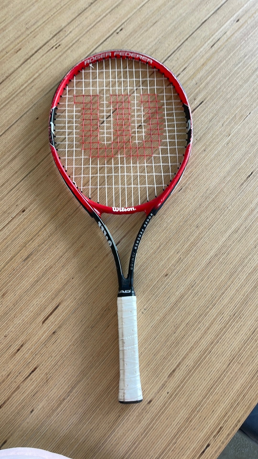 Tennis racket junior 63cm, Ophalen, Zo goed als nieuw, Racket, Wilson