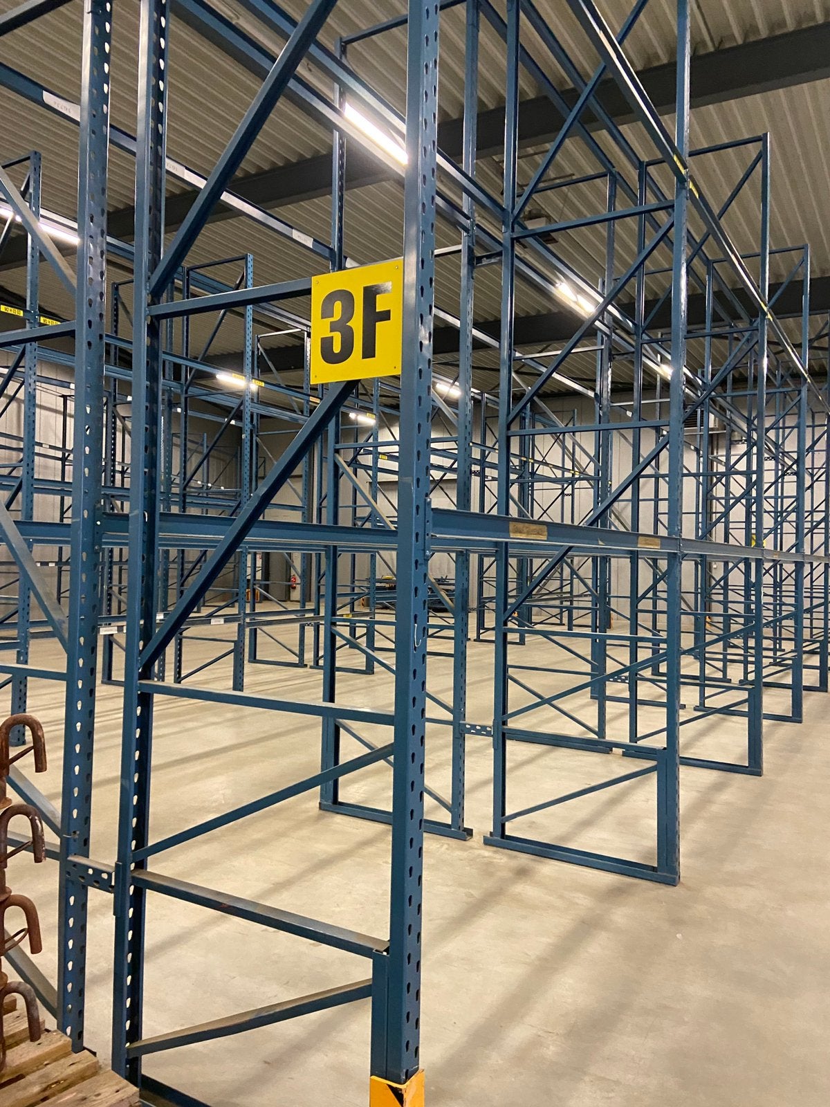 Stelling pallet stelling, Ophalen of Verzenden, Zo goed als nieuw