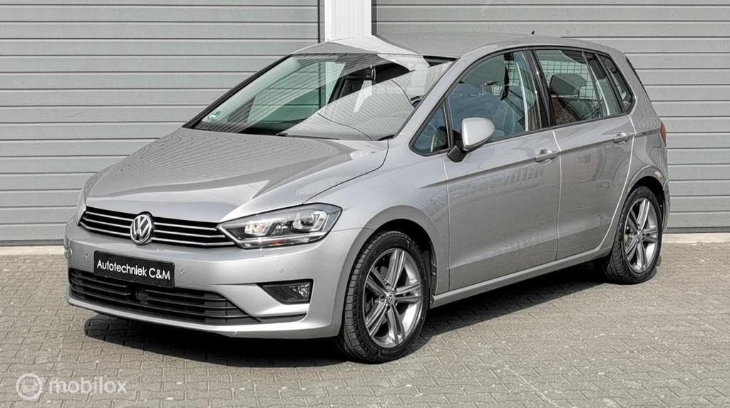 Volkswagen Golf Sportsvan 1.4 TSI 125PK/DSG/ACC/CAMERA/NAVI/, Zwart, 4 cilinders, 1283 kg, Automatische klimaatregeling