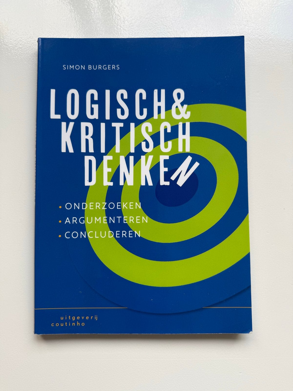 Logisch & Kritisch Denken - Simon Burgers (HBO/WO), Ophalen of Verzenden, Gamma, Zo goed als nieuw, HBO