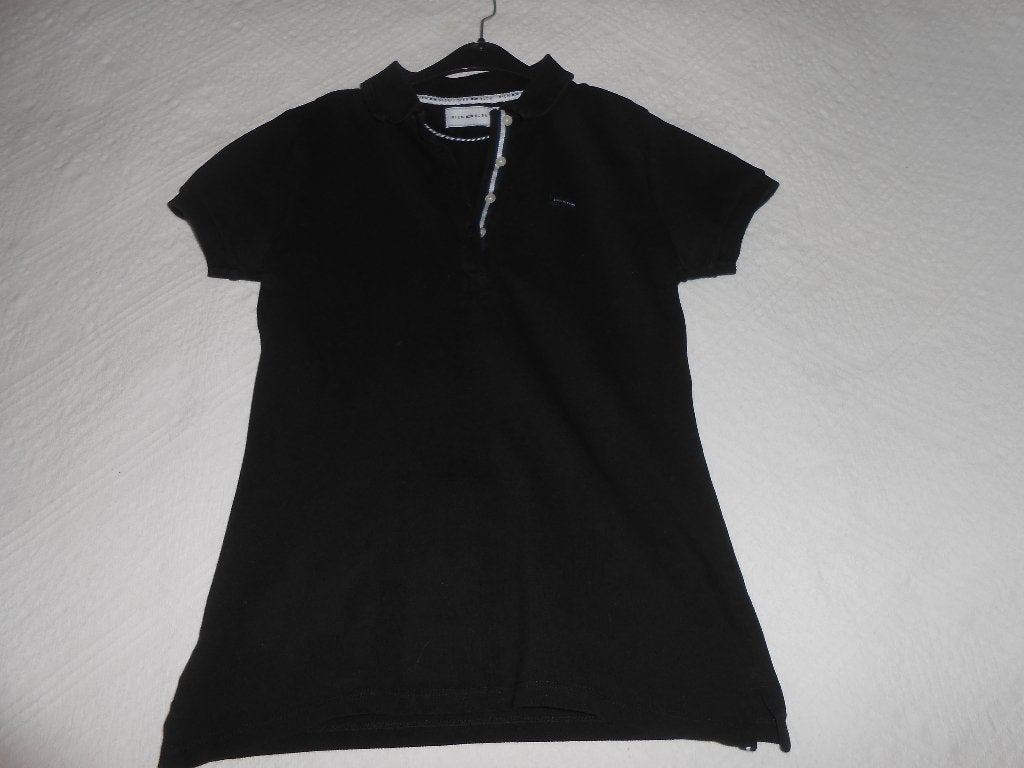 Zwart polo shirt maat XS van Bien Bleu, Zwart, Ophalen of Verzenden, Korte mouw, Maat 34 (XS) of kleiner
