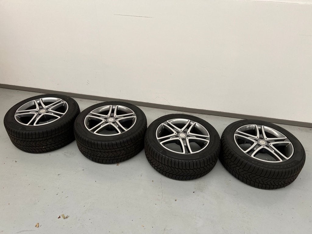 Set 18 inch LM velgen voor Mercedes-Benz S-Klasse, Ophalen, 18 inch, Velg(en), Zomerbanden