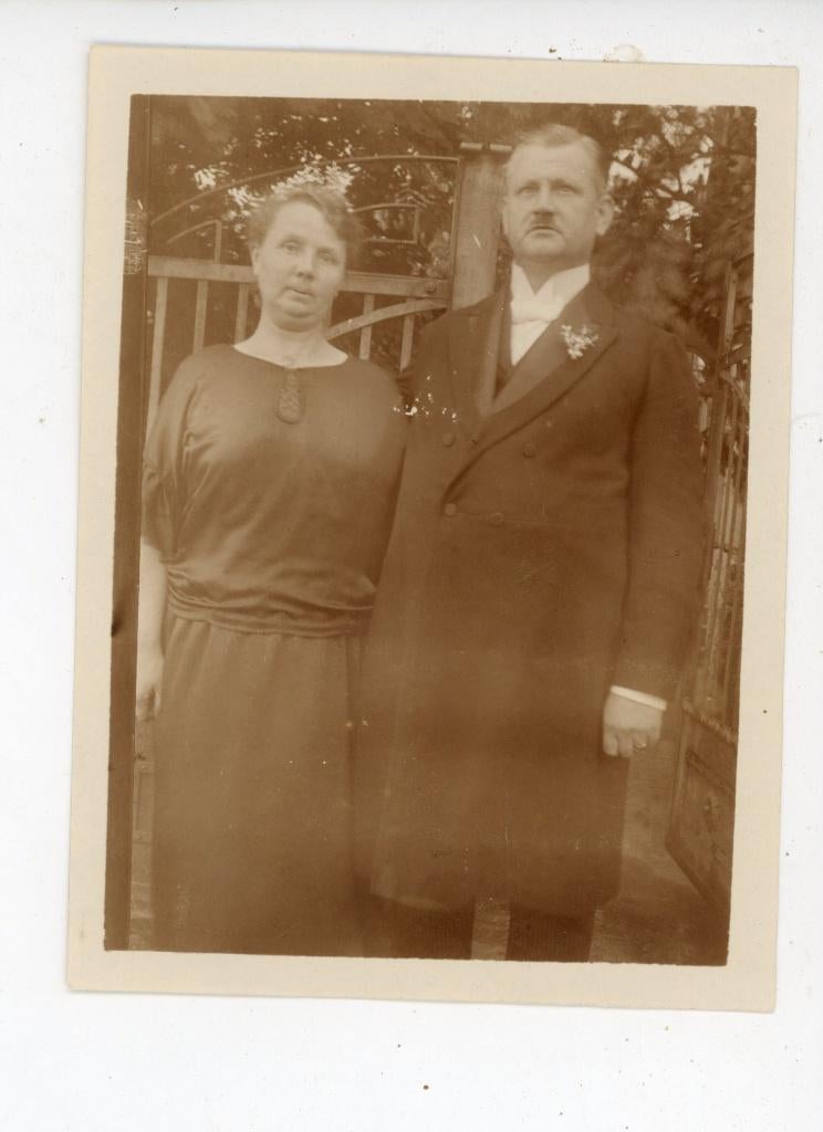 R31; foto in sepia, 9 x 12 cm, Verzenden, Voor 1940, Gebruikt
