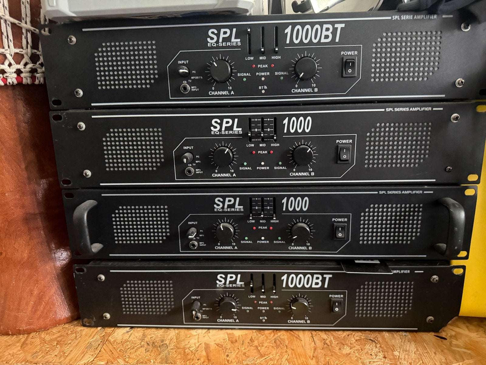 SPL EQ-Series 1000BT/1000 Versterkers (4 stuks), Overige merken, Gebruikt, Ophalen of Verzenden, 120 watt of meer