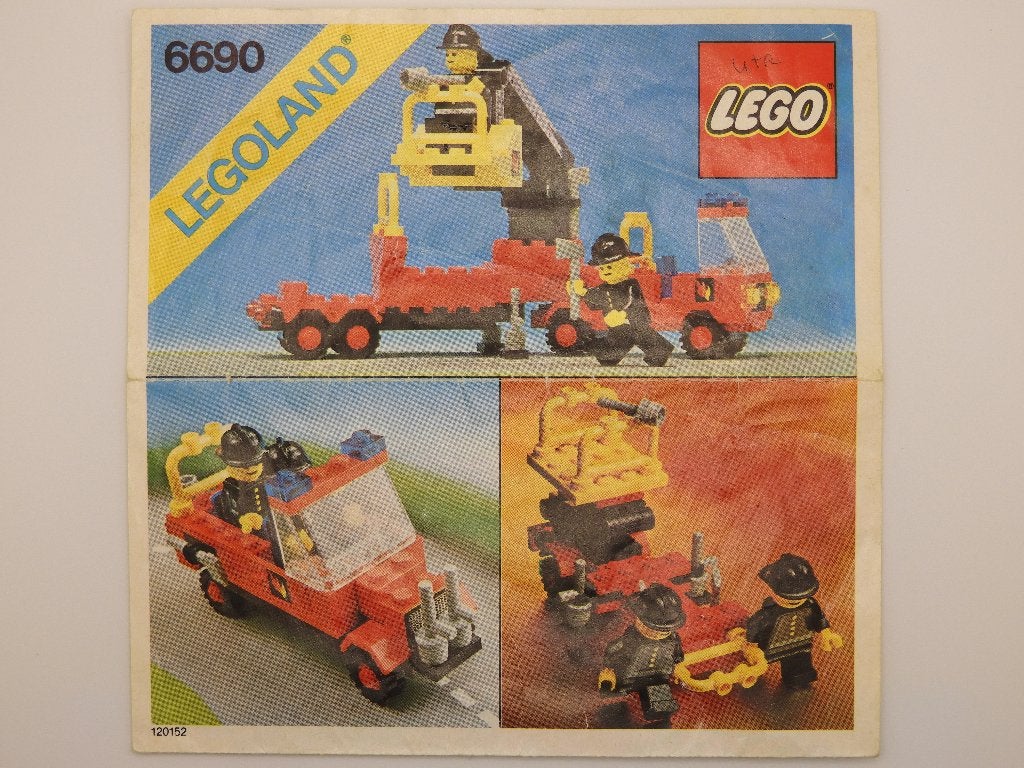 Lego 6690 Vintage Snorkel Pumper, Compleet, Gebruikt, Lego, Ophalen of Verzenden
