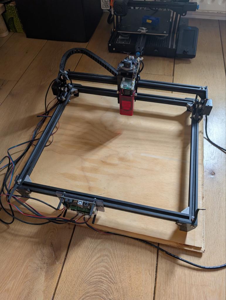 Two Trees Lasergraveermachine 5.5W met verstelbare Z-as, Ophalen, Gebruikt, Two Trees