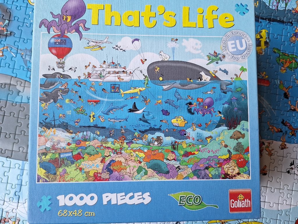 Ocean, Ophalen of Verzenden, 500 t/m 1500 stukjes, Zo goed als nieuw, Legpuzzel