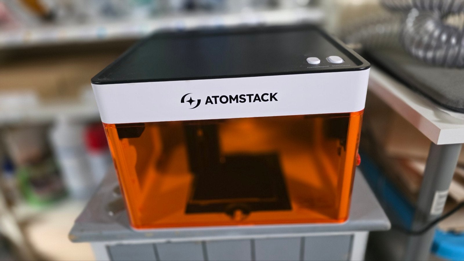 Atomstack P1 Laser Graveermachine, Verzenden, Zo goed als nieuw