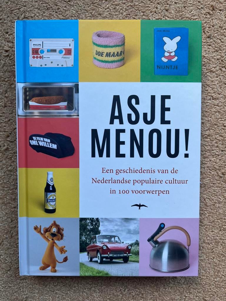 Asjemenou een geschiedenis vd NL populaire cultuur 100 voorw, Boeken, Politiek en Maatschappij, Zo goed als nieuw, Nederland, Ophalen