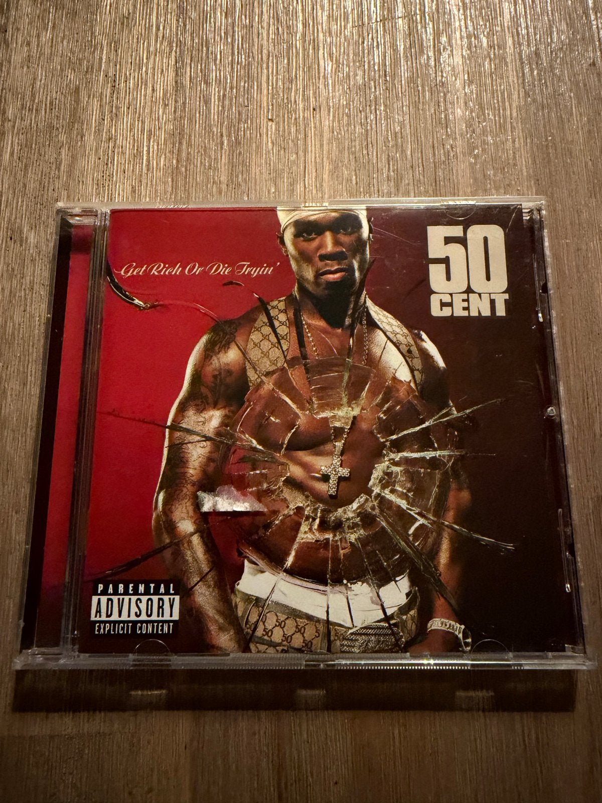 50 Cent - Get Rich Or Die Tryin', Ophalen of Verzenden, Zo goed als nieuw, Album, Inclusief boekje