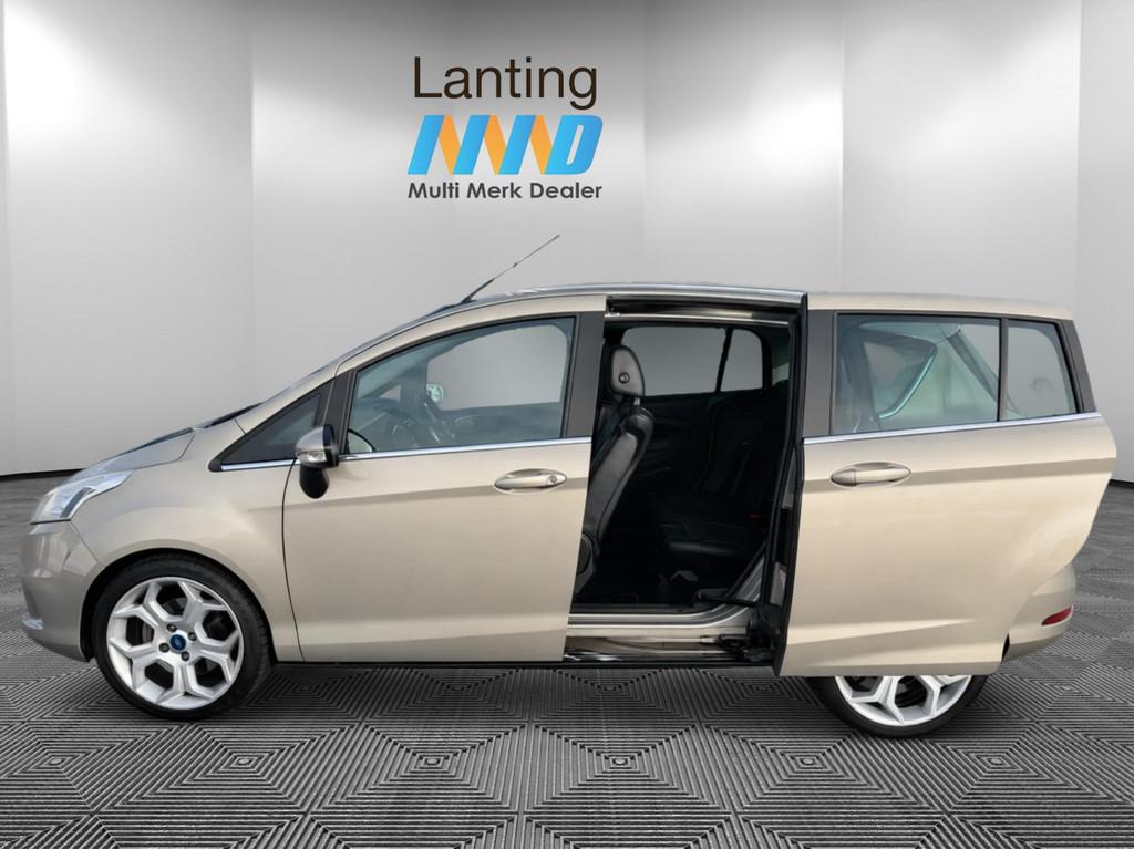 Ford B-Max 1.0 EcoBoost Titanium leer D-riem nieuw !, Auto's, Ford, Voorwielaandrijving, 101 pk, Gebruikt, Met garantie (alle)