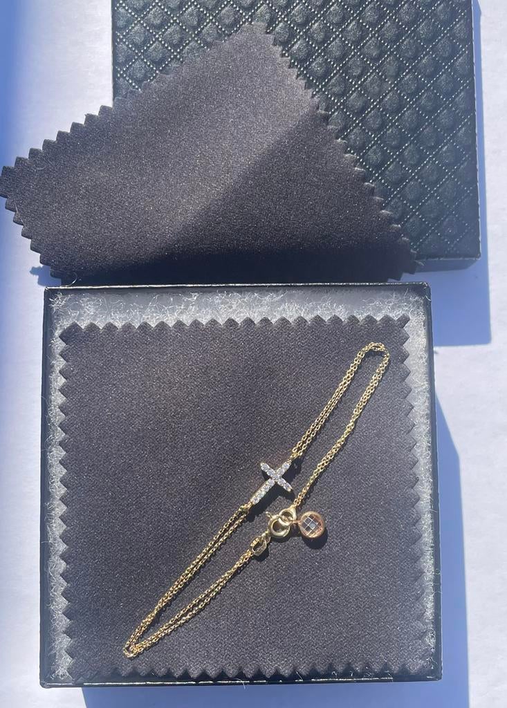 Armband 14k, Ophalen of Verzenden, Nieuw, Goud