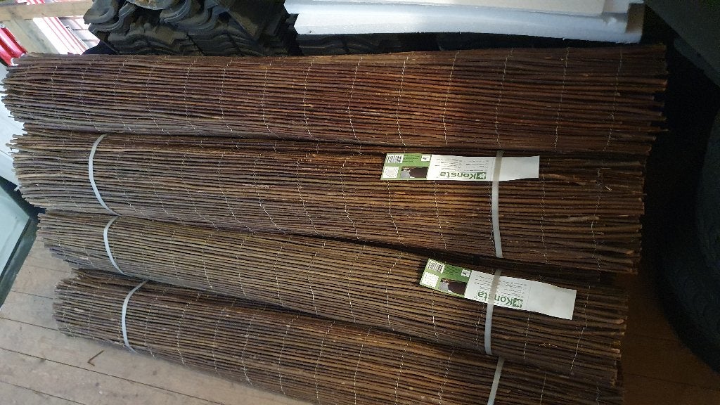 6 rollen Wilgenmatten -  3 m x 150 cm  (ongebruikt op rol), Ophalen, Nieuw, 200 cm of meer, 150 tot 200 cm