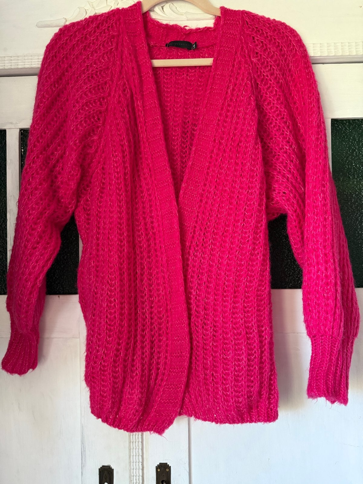 Fuchsia vest maat L/XL, Verzenden, Zo goed als nieuw, Maat 46/48 (XL) of groter, Roze
