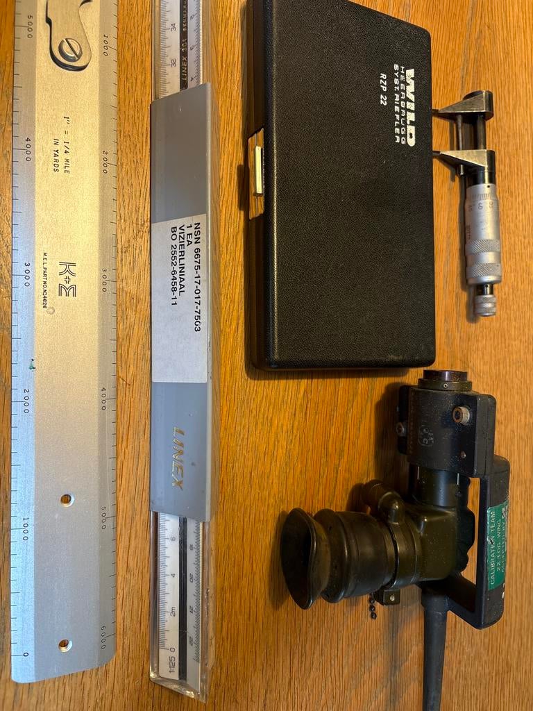 Militair meetgereedschap set, Ophalen of Verzenden