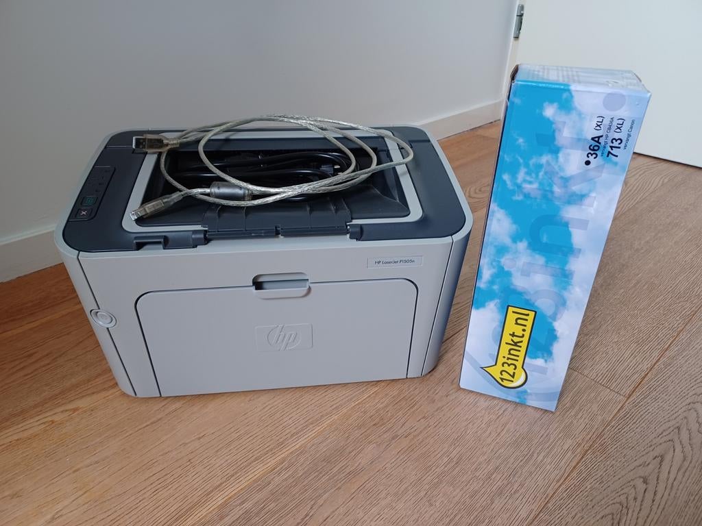 HP LaserJetP1505n, Ophalen, Gebruikt