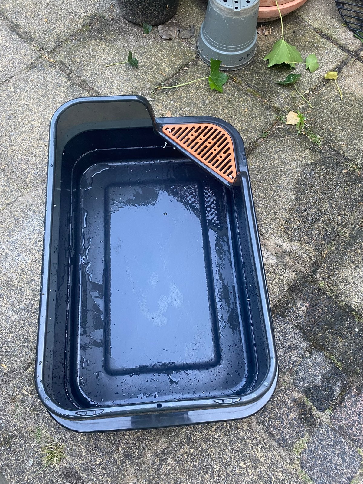 Prima XL kattenbak, Ophalen