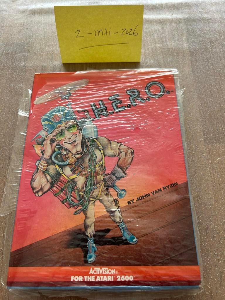 H.E.R.O. Voor de Atari 2600 te koop, Spelcomputers en Games, Spelcomputers | Atari, Zo goed als nieuw, Atari 2600, Zonder controller