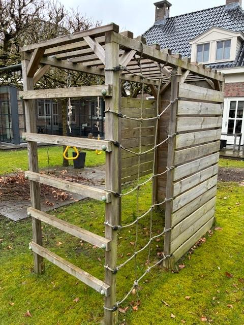 klimrek, Kinderen en Baby's, Speelgoed | Buiten | Speeltoestellen, Ophalen, Gebruikt, Klimnet