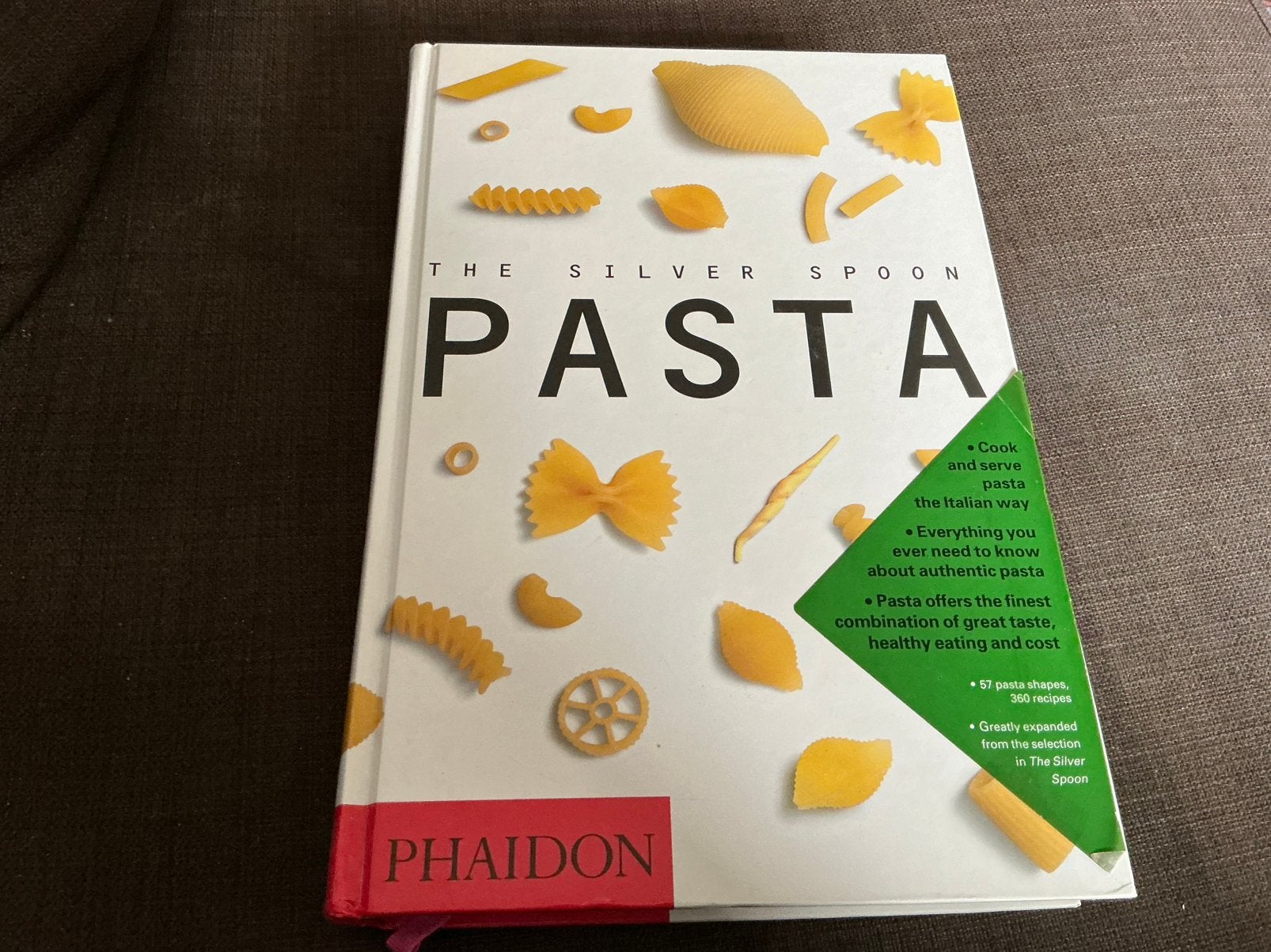 The Silver Spoon Pasta Kookboek -, Ophalen of Verzenden, Zo goed als nieuw, Italië
