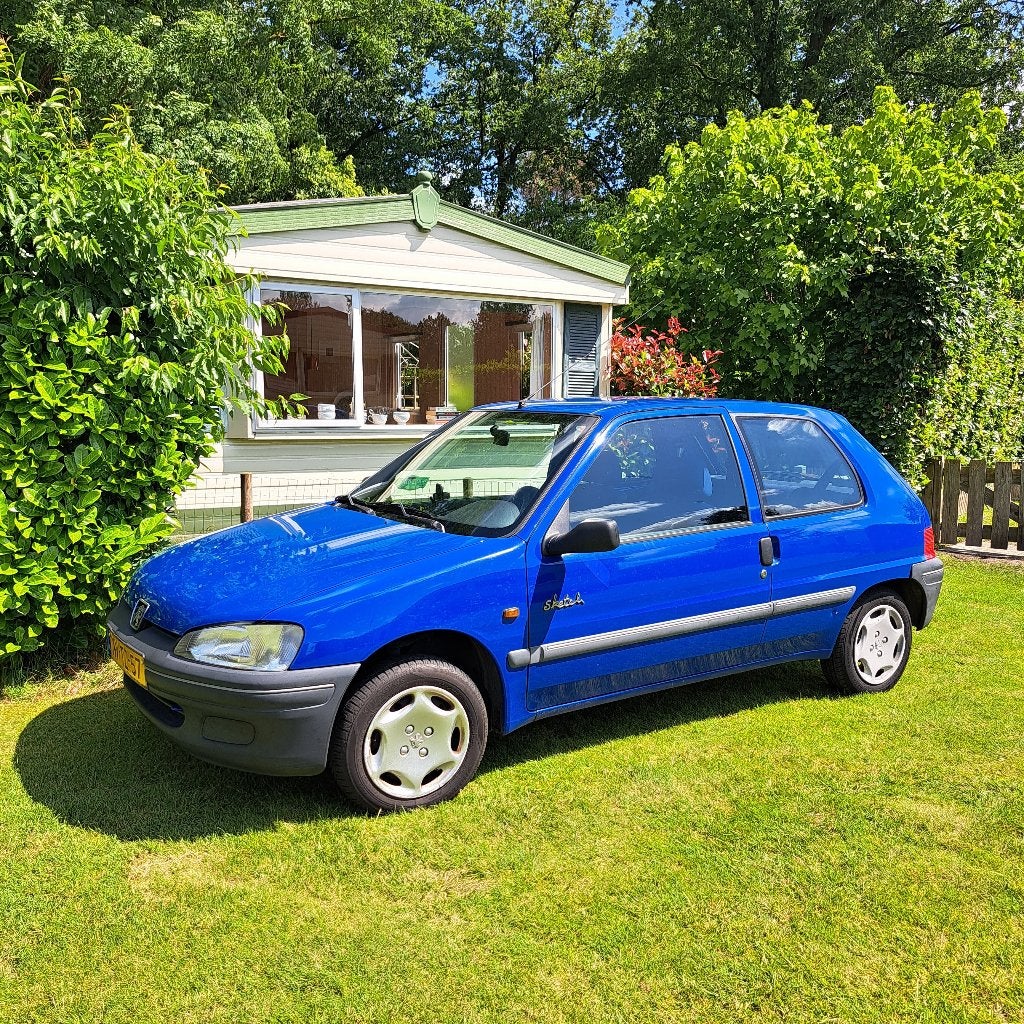 Peugeot 106 1.0 Sketch 1999 Blauw, Voorwielaandrijving, Origineel Nederlands, Handgeschakeld, Particulier