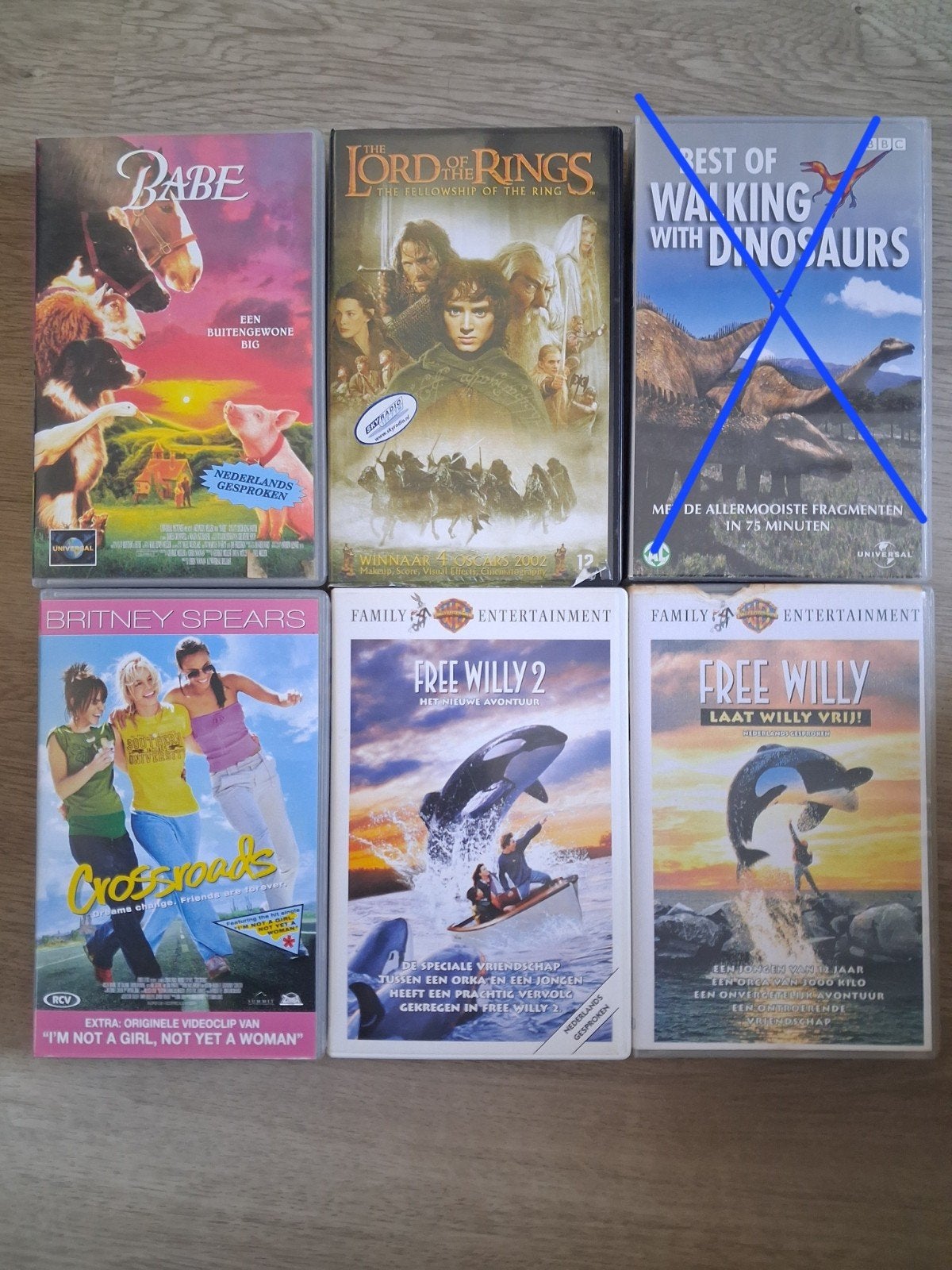 Diverse videobanden, Cd's en Dvd's, VHS | Film, Nederlands ondertiteld, Gebruikt, Alle leeftijden, Overige genres