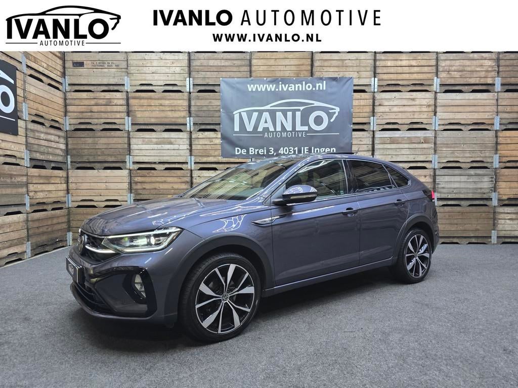 Volkswagen Taigo 1.0 TSI R-Line Business Pano IQ Led Navi Cl, Auto's, 1160 kg, Gebruikt, Leder en Stof, Bedrijf