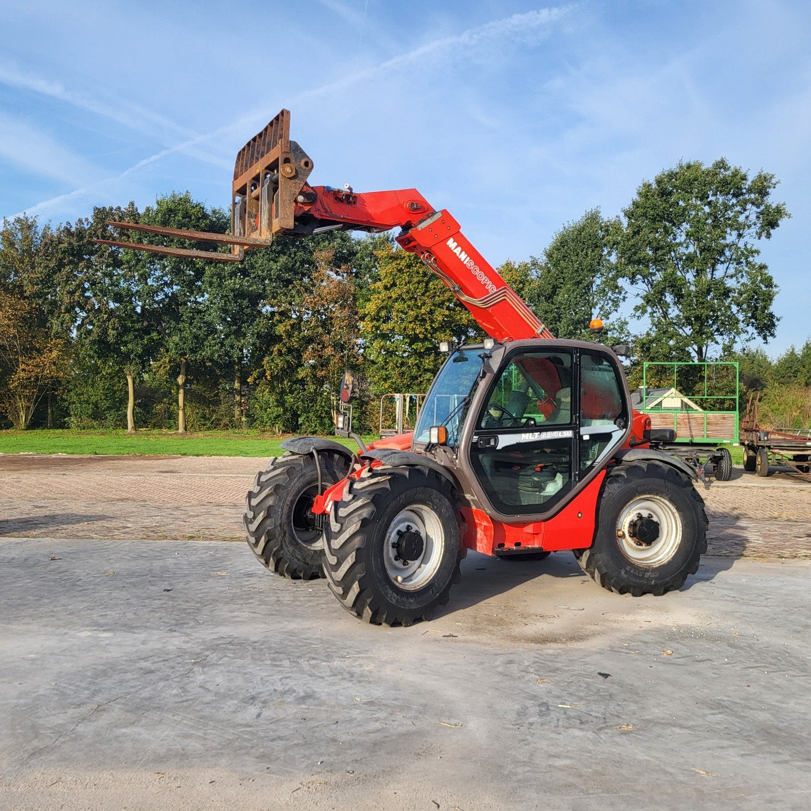 Manitou verreiker mlt 634/120 lsu, Ophalen, 3000 tot 4000 kg, Ruwterrein, Diesel