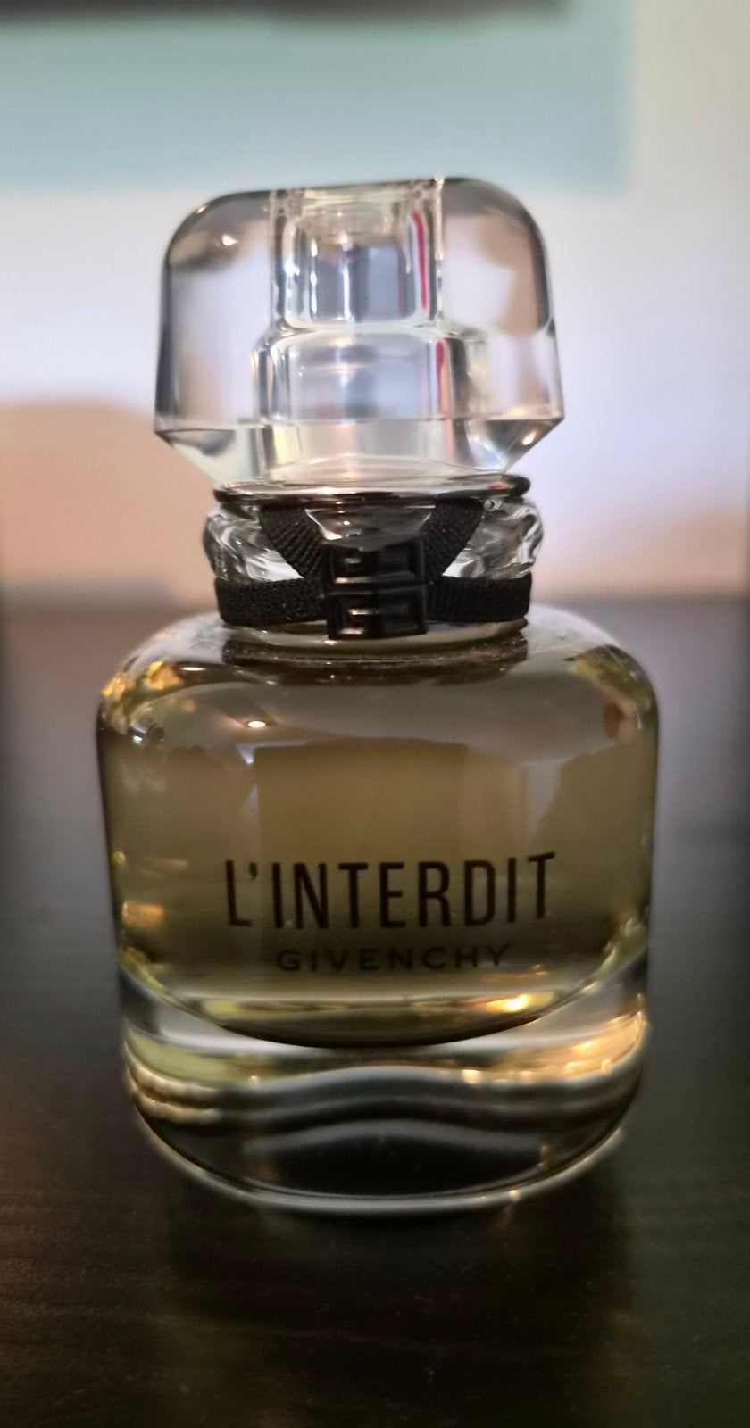 L'interdit parfum, Verzenden, Gebruikt, Parfumfles